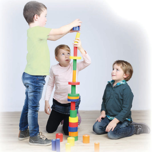 Beleduc Torreta XXL Numbers Stacking Game 大號淘瑞塔數量高度大小壘高遊戲