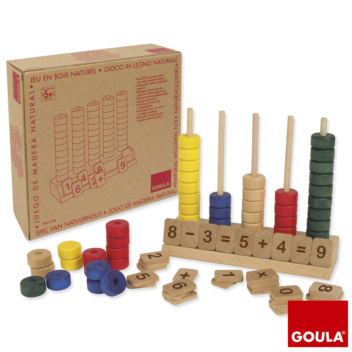 Goula Vertical Abacus Addition & Subtraction Game