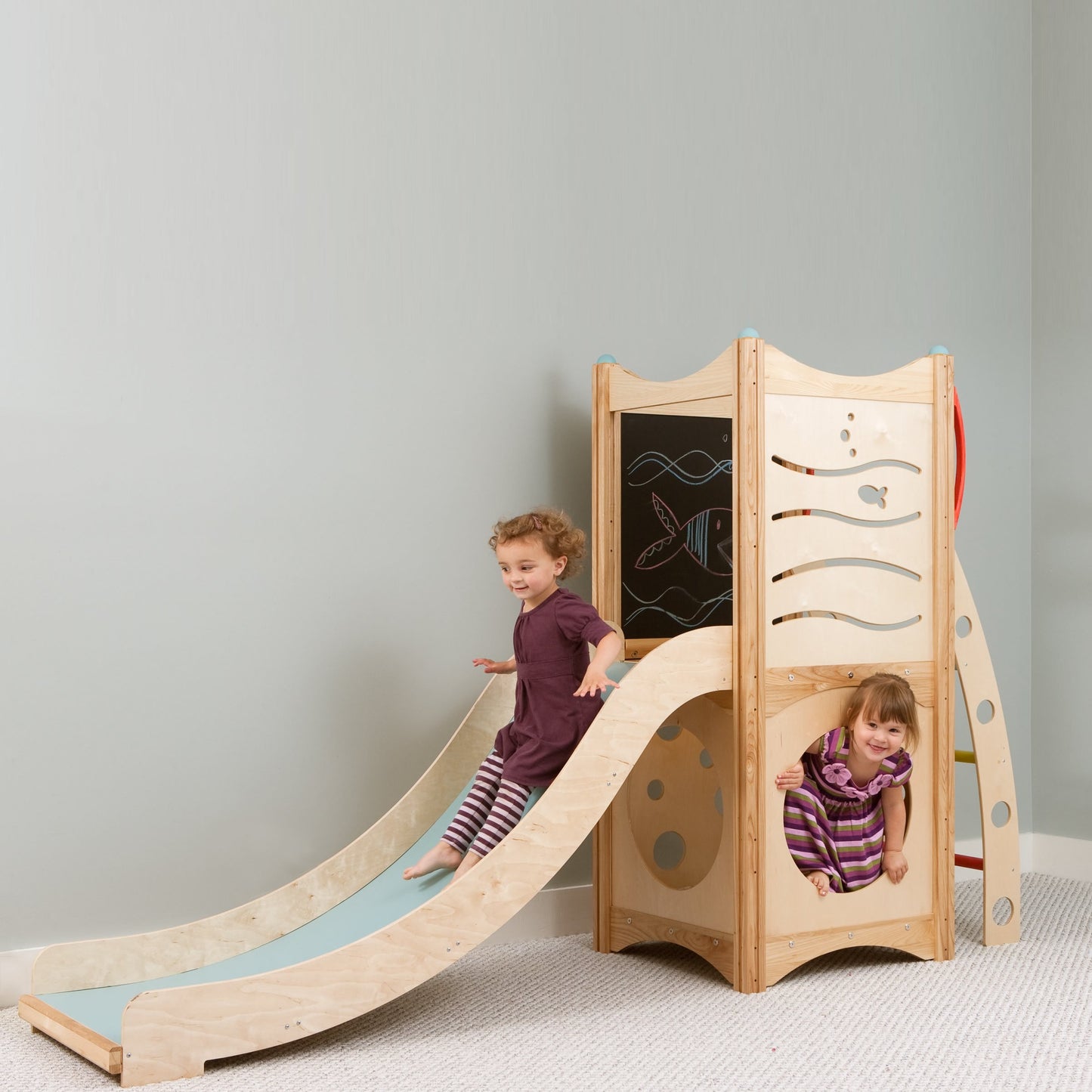 Kindermatic Toddler Indoor Play House 009 型號 幼兒原木遊樂組合屋