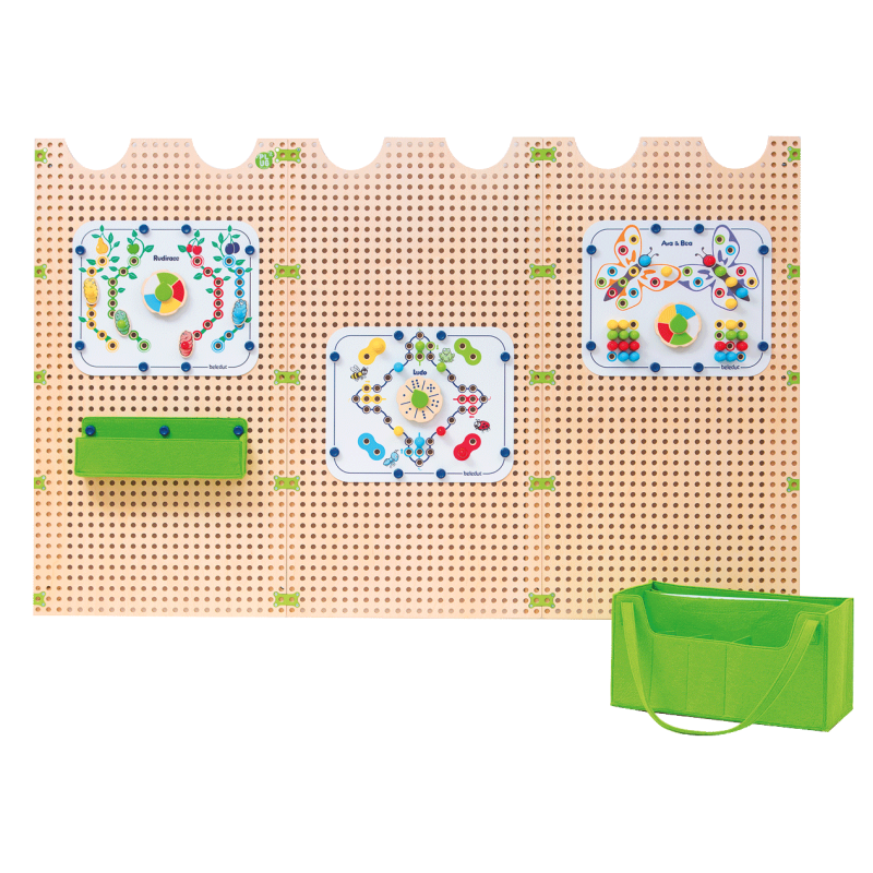 Beleduc PLUG it "Wall System Set" “牆面系統套裝”-遊戲牆