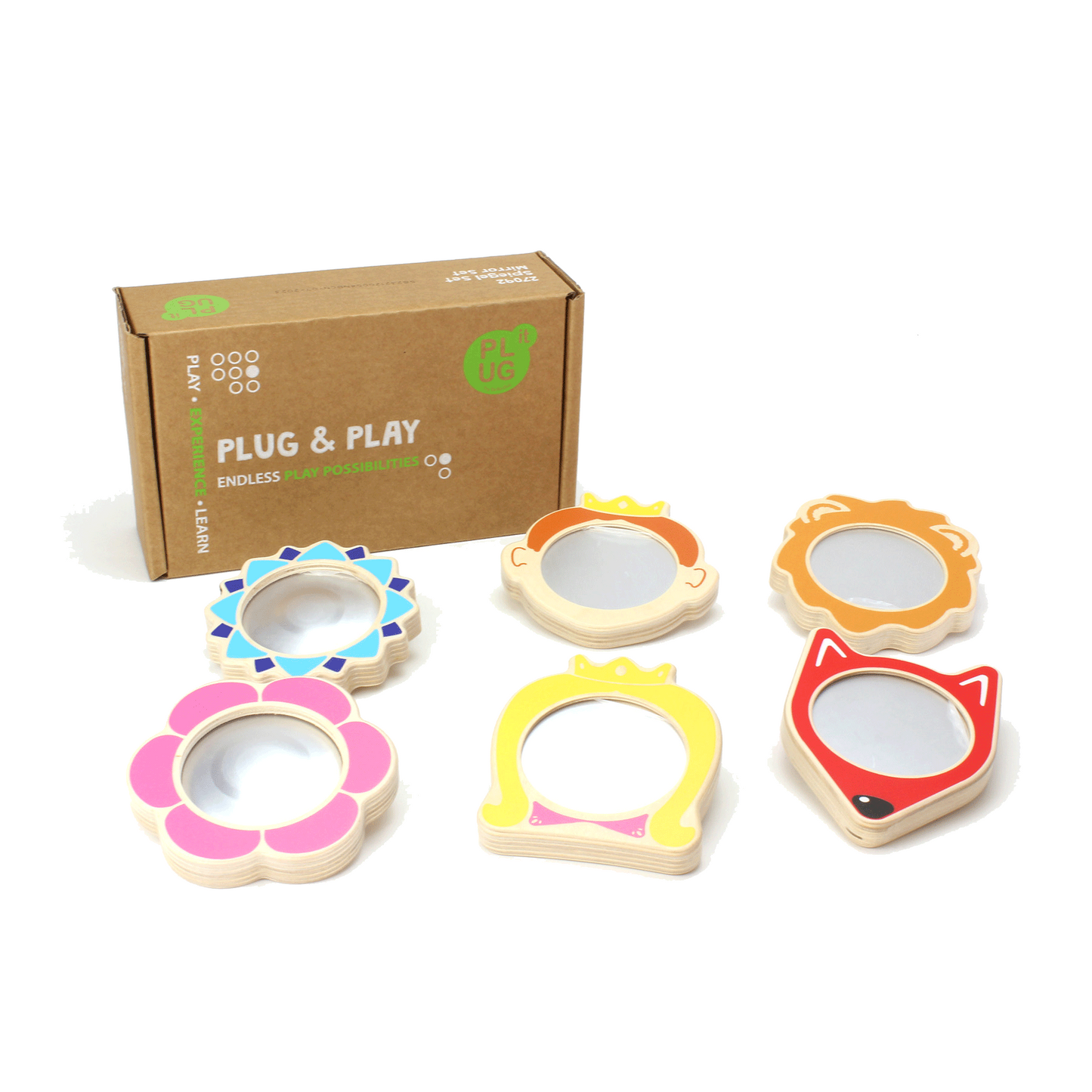 Beleduc PLUG it "Mirror Set" 角色鏡子套裝