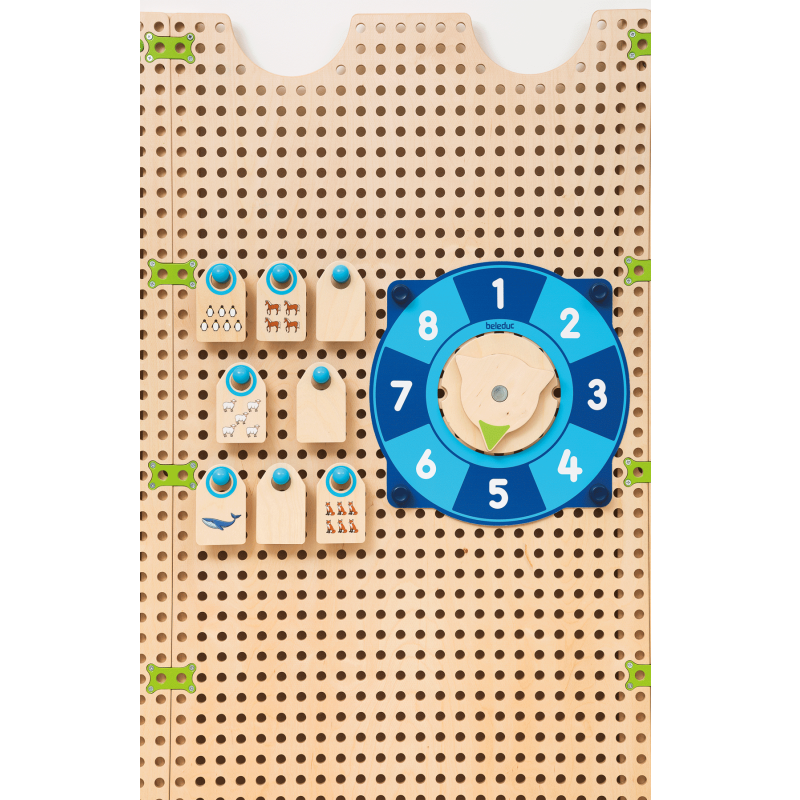 Beleduc PLUG it "Clock & Action Foils Set" 時鐘和動作箔片套裝