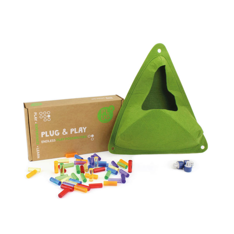 Beleduc PLUG it "Acryl Sticks Set" 彩色插棒套裝