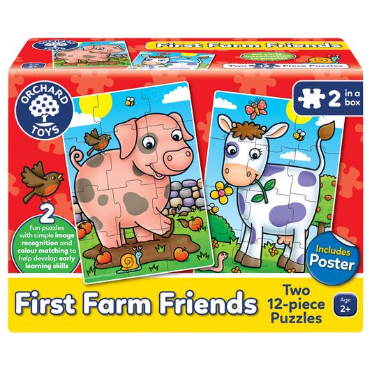 Orchard Toys First Farm Friends Jigsaw Puzzles