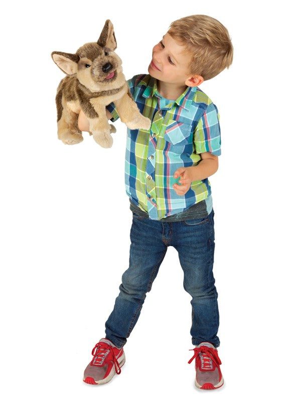 German Shepherd Puppy Hand Puppet 德國牧羊犬手偶