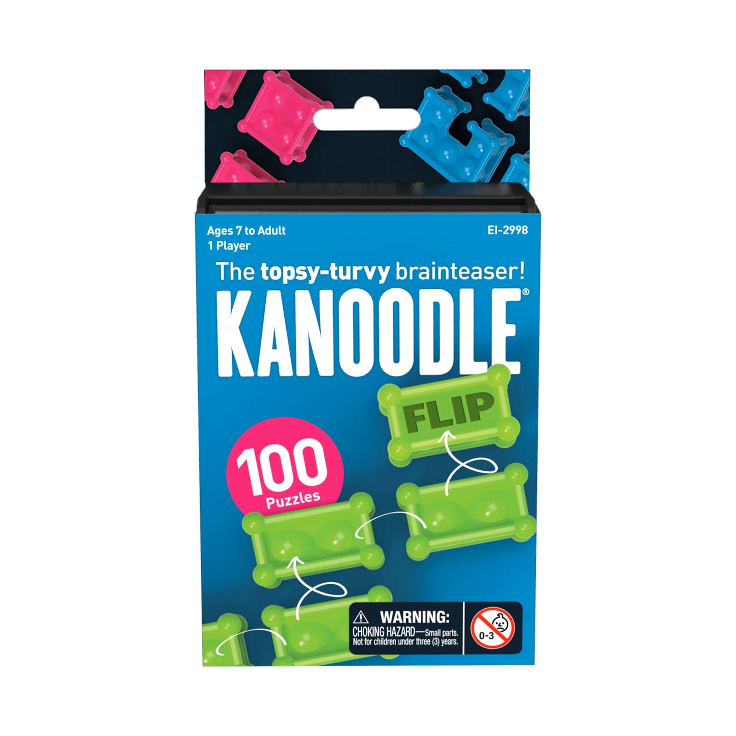 Educational Insights Kanoodle Flip Brain Teaser Puzzle Game