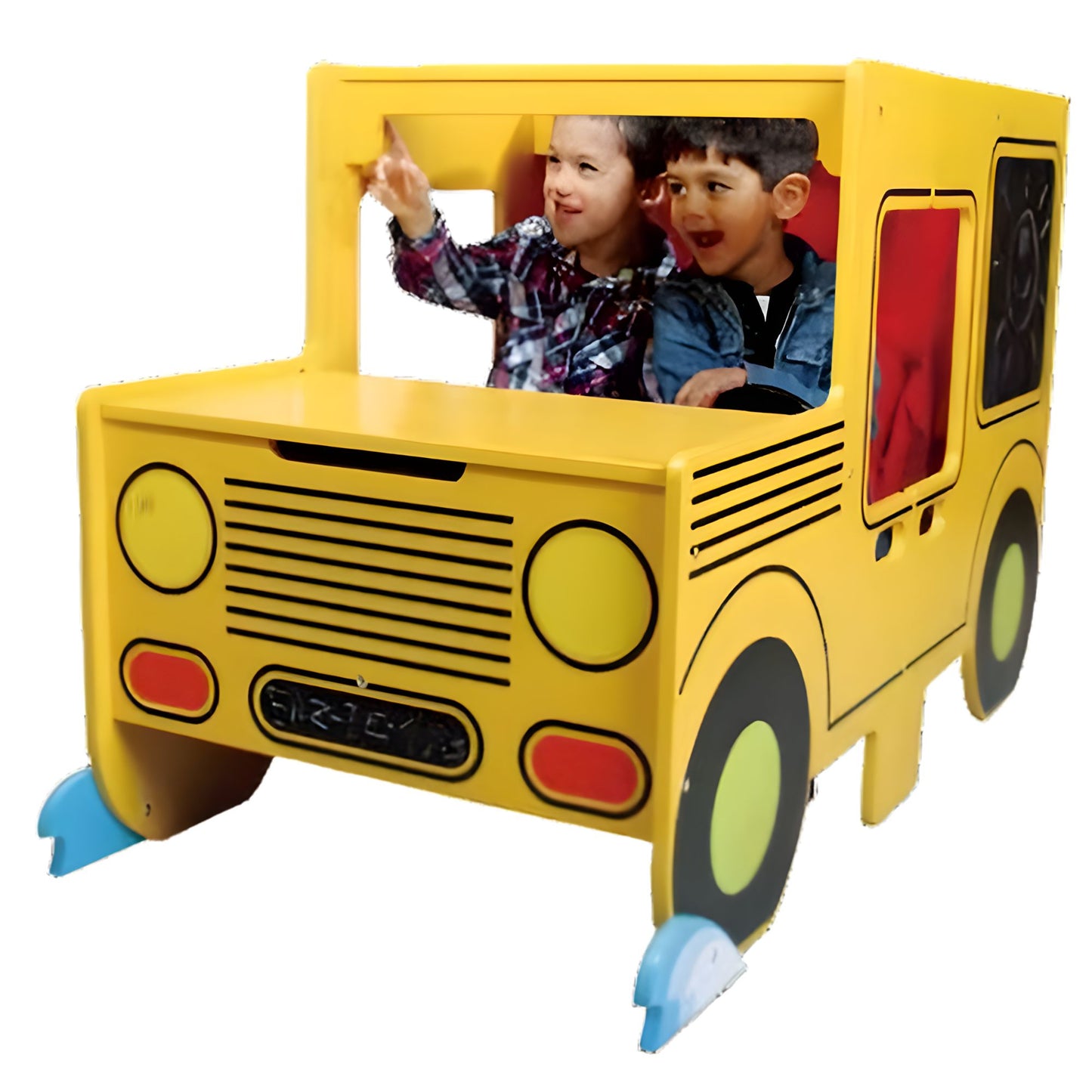 Beleduc Wooden Multifunctional School Bus 實木多功能校巴