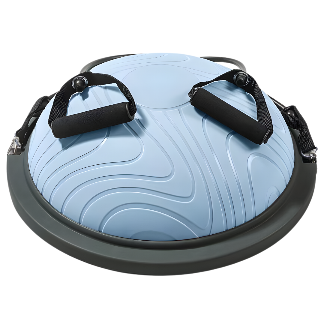 Half Balance Ball Trainer with Resistance Bands D47*H15cm 平衡半圓球附阻力拉力繩 直徑47*高15cm