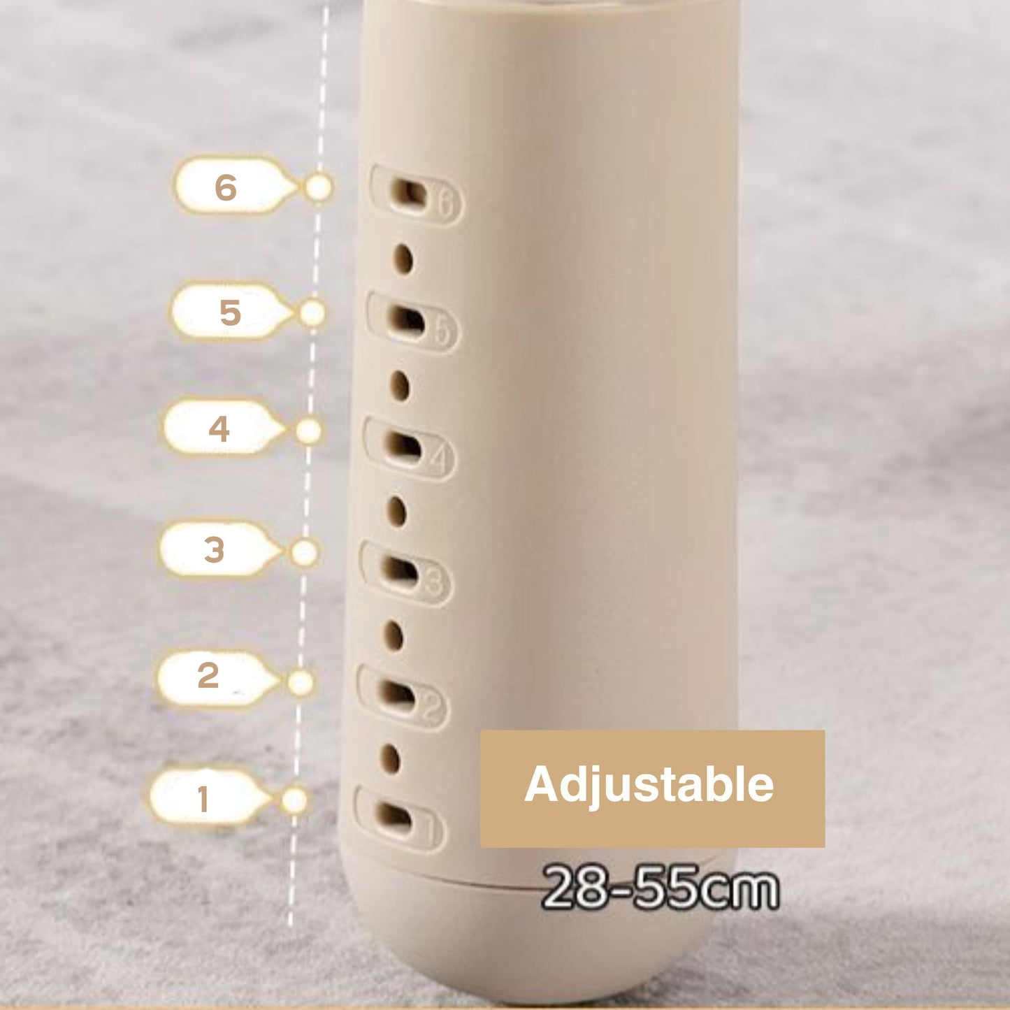 KOK Rectangular Kids Table Height Adjustable 28-55mm Erasable Graffiti Top 成長型兒童長方桌 六段升降與可塗鴉桌面