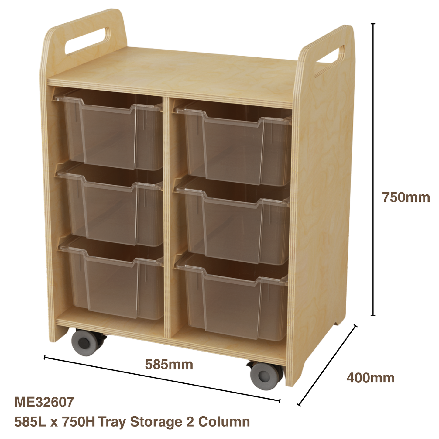 Masterkidz Mobile Tray Storage System 可移動託盤收納系統 可自由選購收納盤