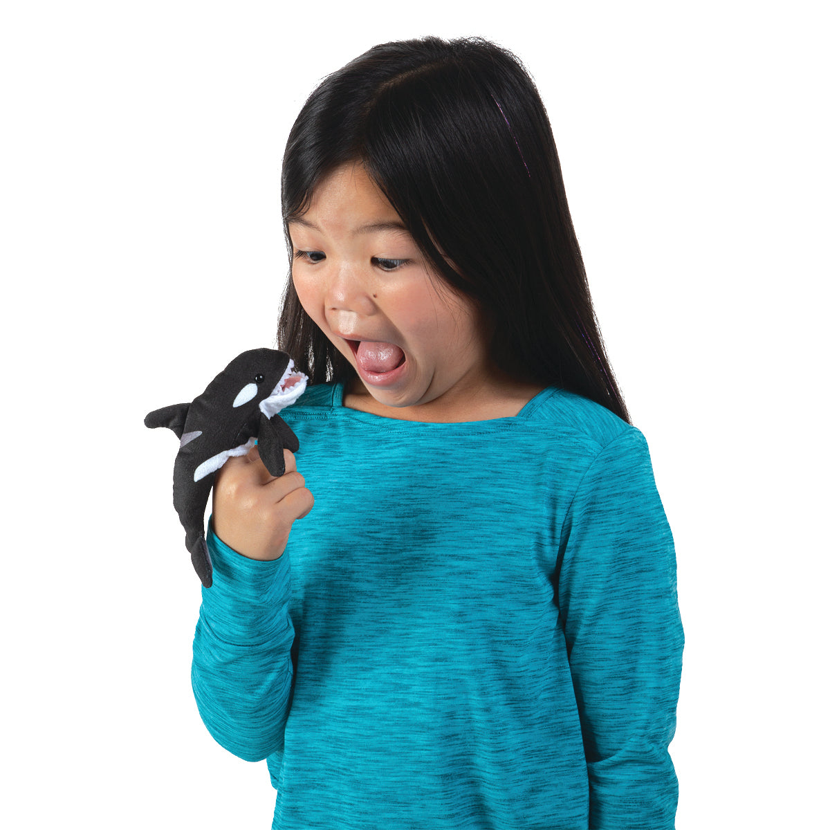 Mini Orca Finger Puppet 迷你虎鯨手指玩偶