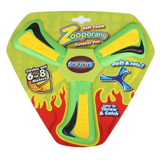 Softoys Zooparang 回力鏢拋接運動玩具 顏色隨機