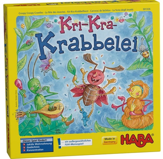 Haba 301326 Creepy Creepy Crawlies Matching Memory Game 蟲蟲魔法學院 配對記憶遊戲
