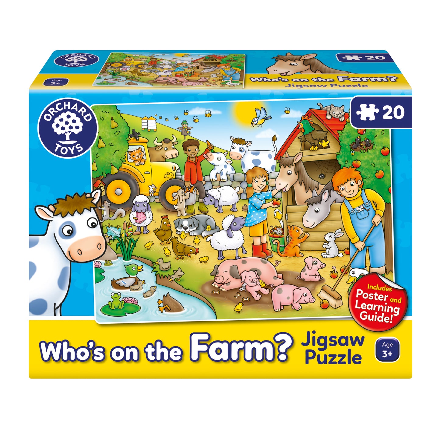 Orchard Toys Who's On The Farm? Jigsaw Puzzle