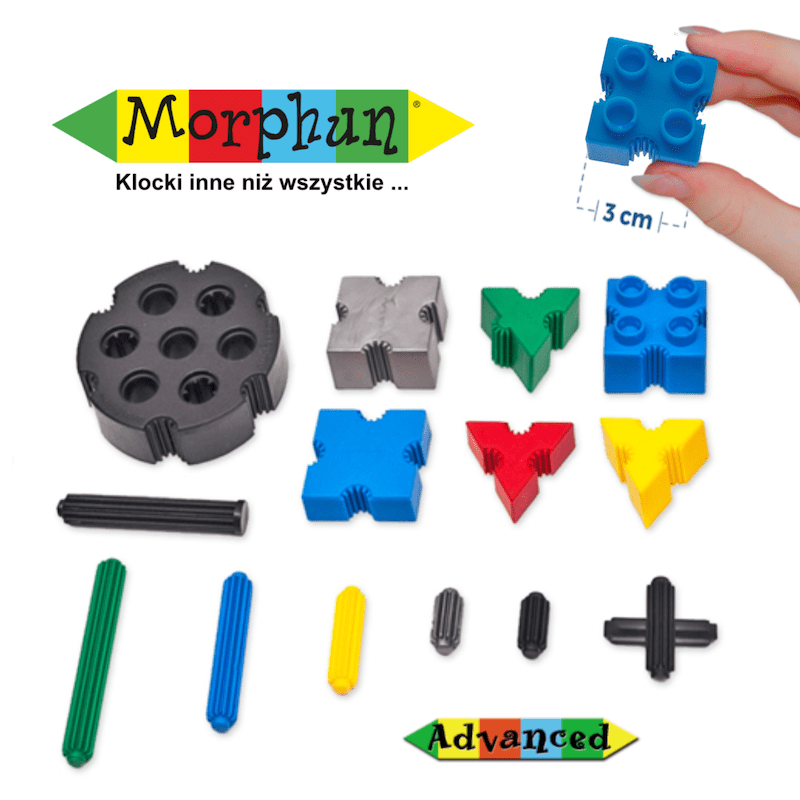 Morphun Advanced Robots Set 465 Pcs 幼兒進階機器人套裝465塊