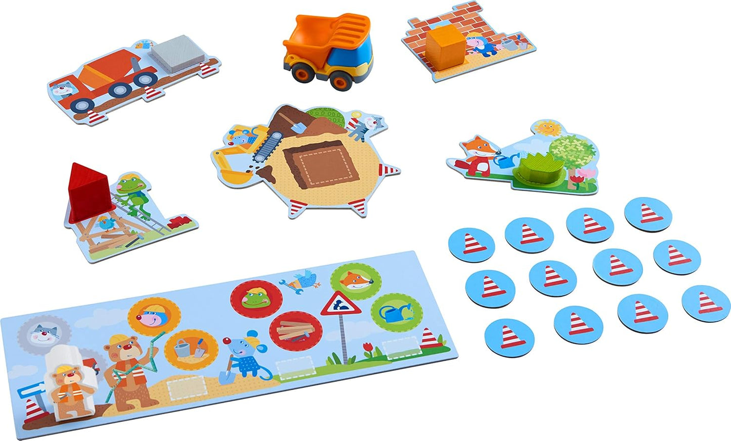 HABA My First Games Construction Site Cooperative Memory Game 建築工地合作記憶遊戲