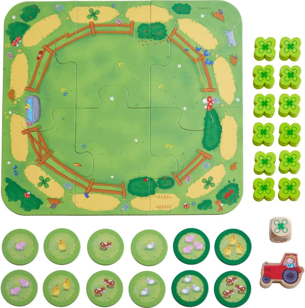 HABA My Very First Games – Count' em up! An Animal Themed Numbers Game 數一數農場動物！