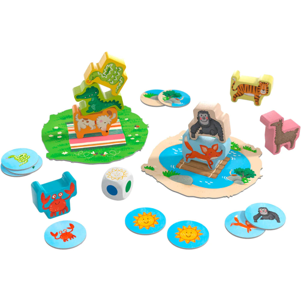 HABA My Very First Games - Animal Upon Animal Stacking game 堆疊遊戲