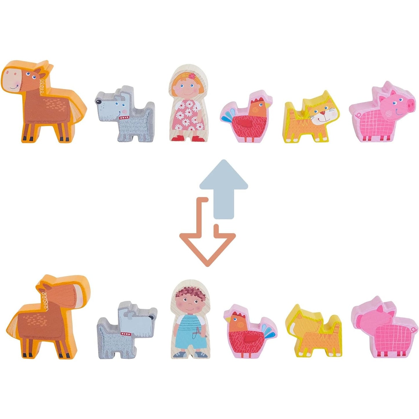 HABA 306625 - Sorting Box Farm 農場分類盒子