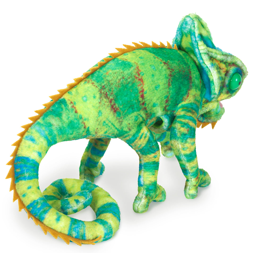 Mini Chameleon Finger Puppet 迷你變色龍手指玩偶
