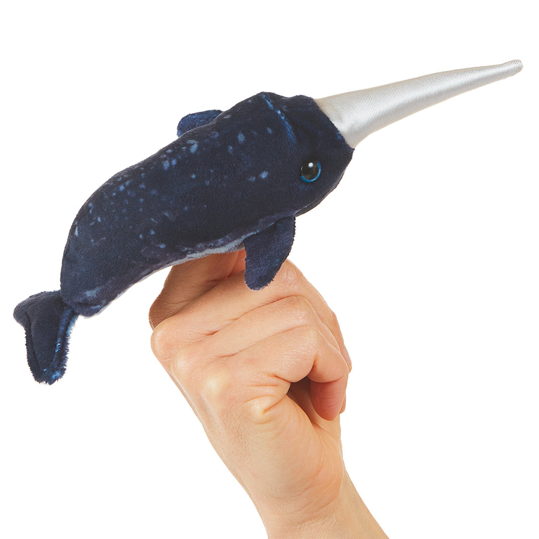 Mini Narwhal Finger Puppet 迷你獨角鯨手指玩偶