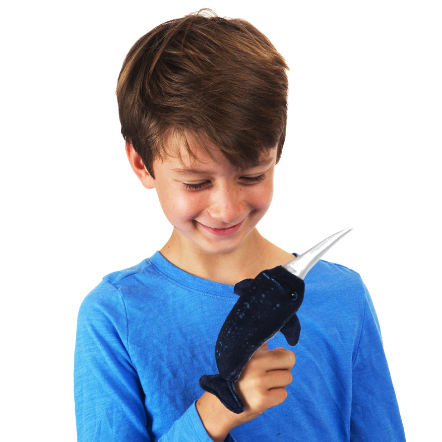Mini Narwhal Finger Puppet 迷你獨角鯨手指玩偶