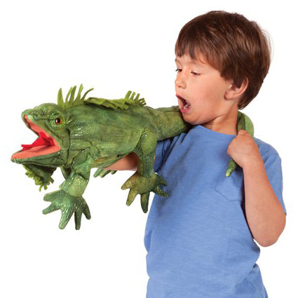 Iguana Hand Puppet 蜥蜴手偶
