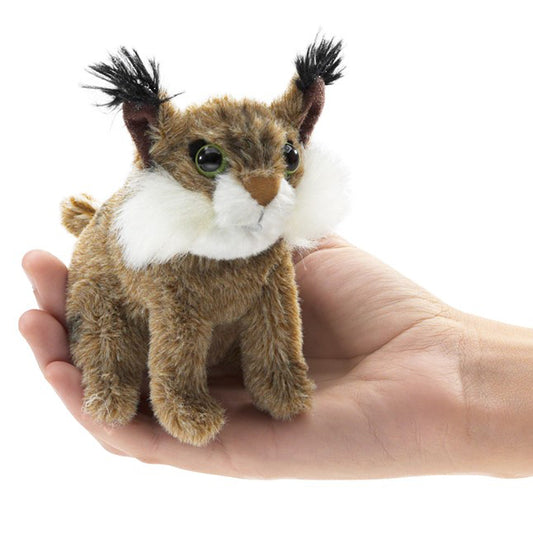 Mini Bobcat Finger Puppet 迷你山貓手指玩偶