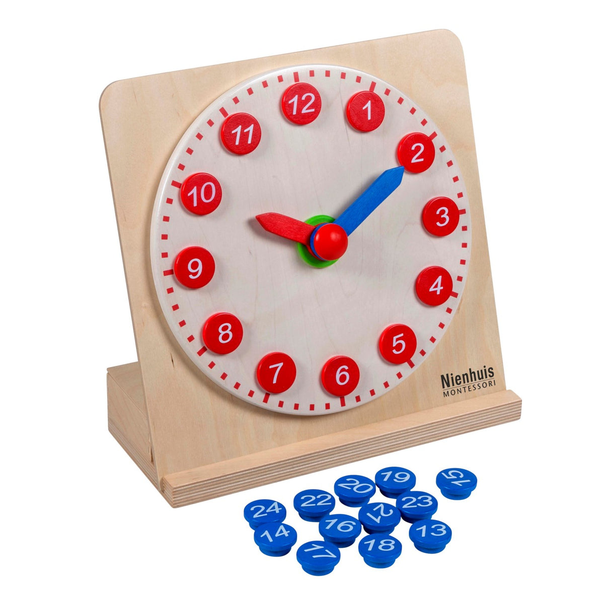 Sample Movable Clock Nienhuis Montessori Clock With Movable Hands 24小時木鐘 – MY SCHOOL BUS