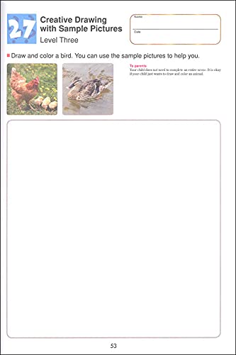 Kumon Thinking Skills Workbooks -Creativity K & Up 公文式思考技巧藝術創作練習
