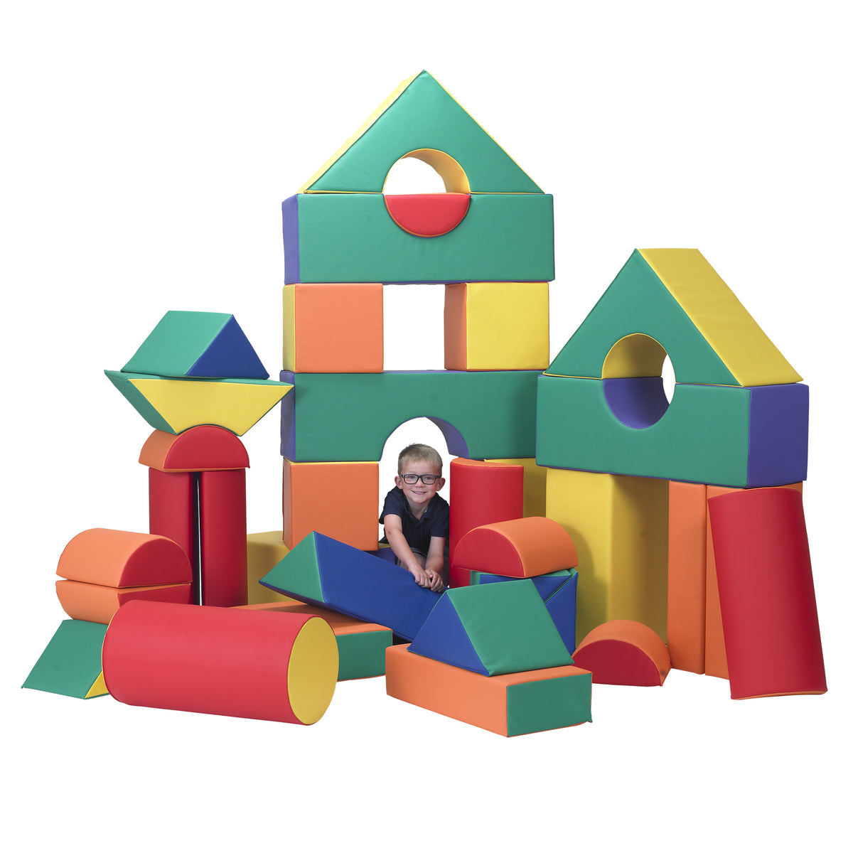 SoftZone Soft Builder Blocks Set 巨型建構軟積木套裝 – MY SCHOOL BUS