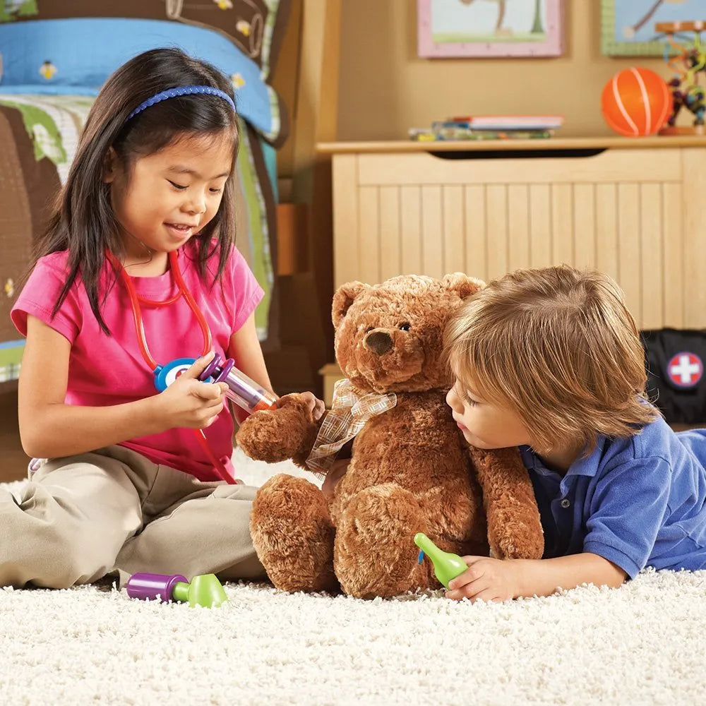 Learning Resources New Sprouts Cure It! 醫生工具角色扮演玩具