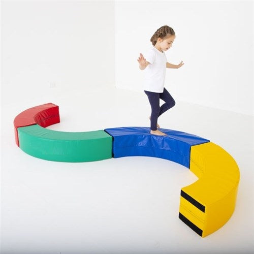 Soft Play Roundabout Set of 4個弧度組成的正圓 幼兒軟體運動組合