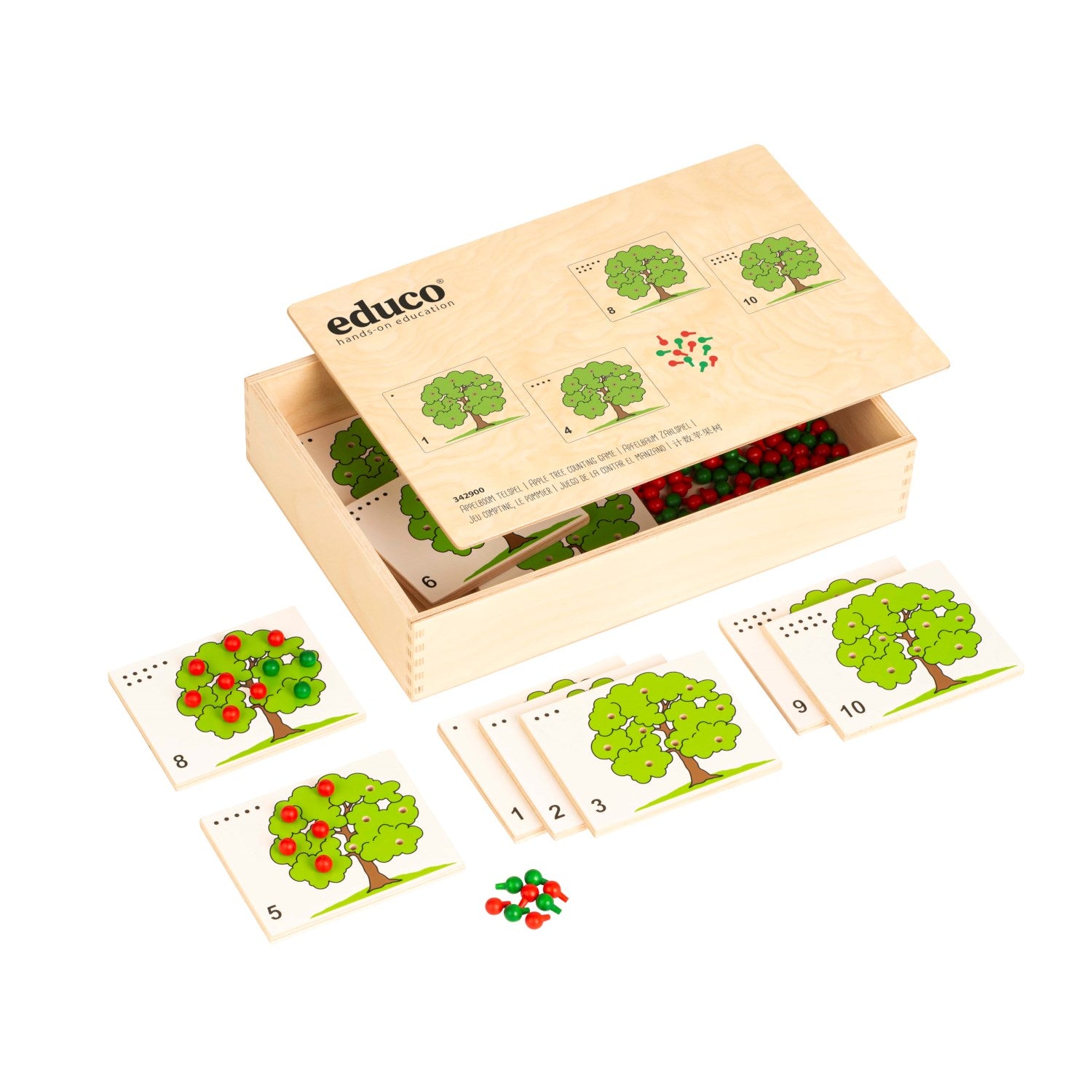 Educo Apple Tree Counting Set Age 3+ – MY SCHOOL BUS
