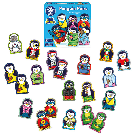 Orchard Toys Penguin Pairs Mini Matching Game