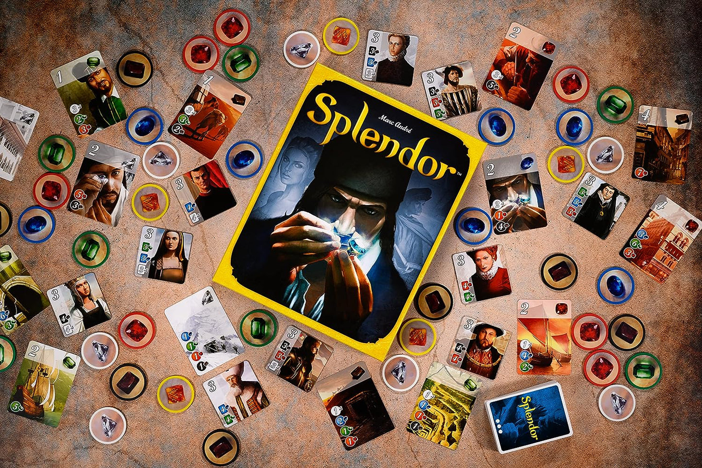 Asmodee Splendor Strategy Game 璀璨寶石 策略遊戲 英文版