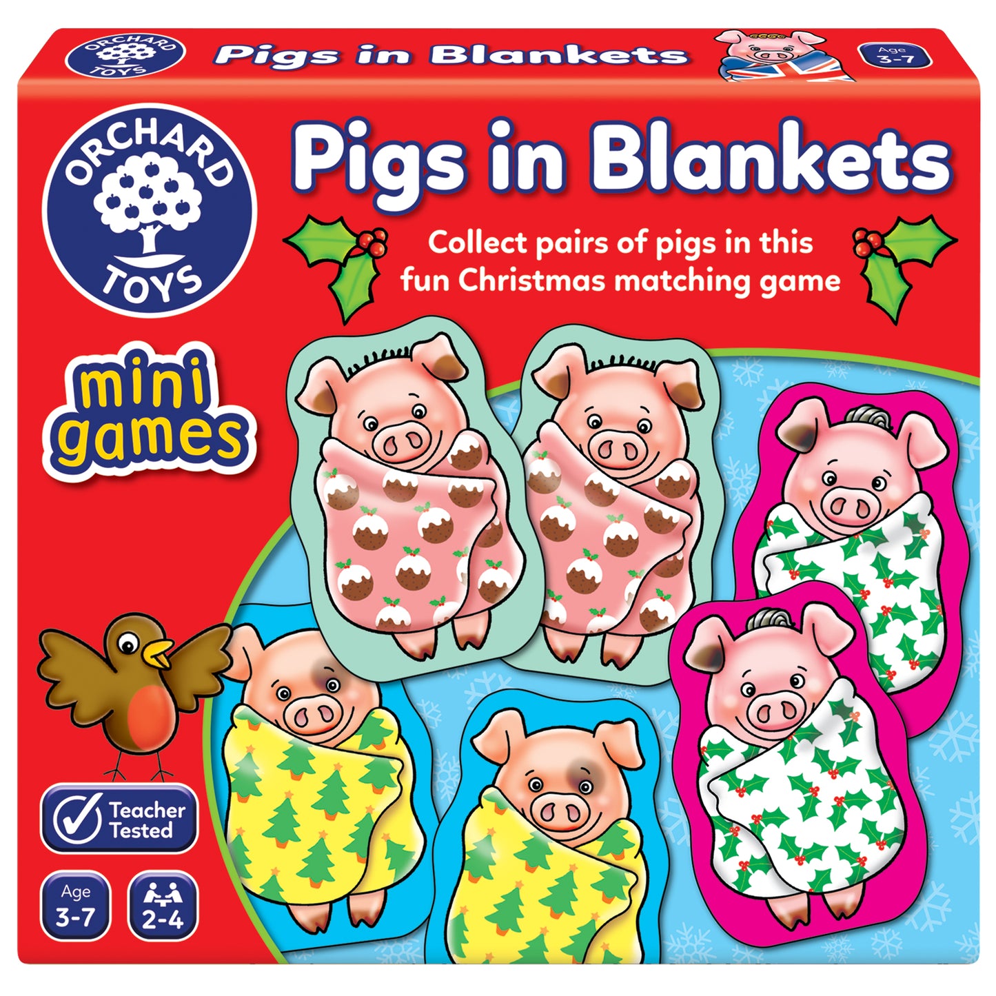 Orchard Toys Pigs in Blankets Mini Matching Game