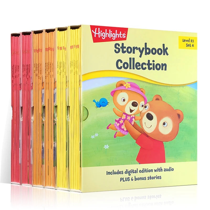 K3 Note Books Highlights Storybook Level K1-K3 Set A & B 36 Books Set – MY SCHOOL BUS