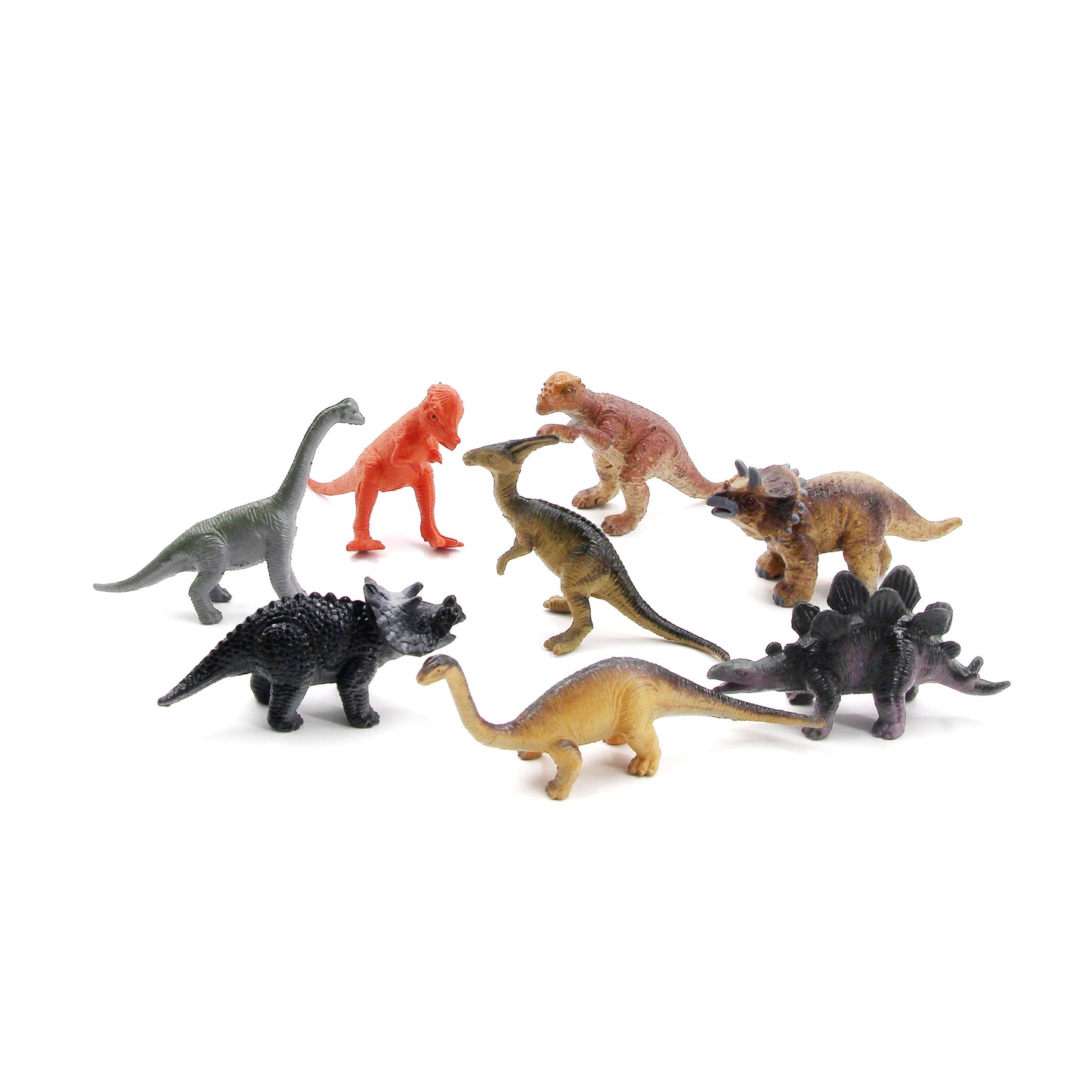 Wenno 6309 Dinosaurs in Tube Set of 8件恐龍筒裝
