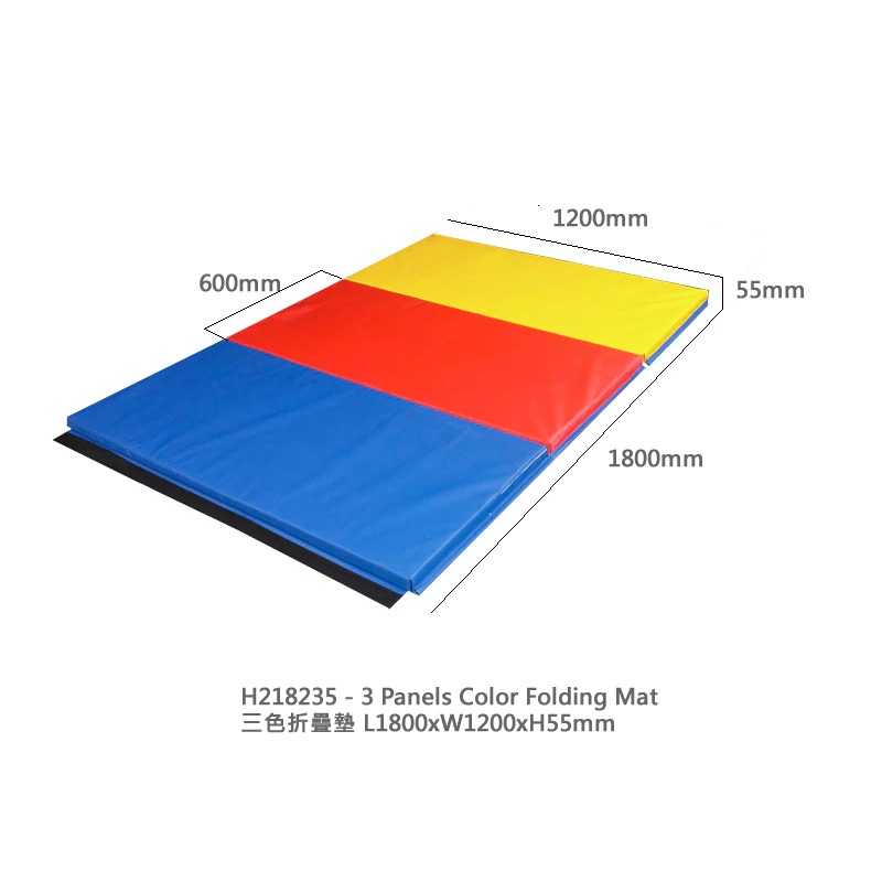 Multicolor Folding Gymnastics Mat 彩色折疊體操墊