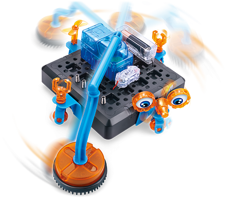 Connex Space Cleaning Robot 自製太空清潔機械人