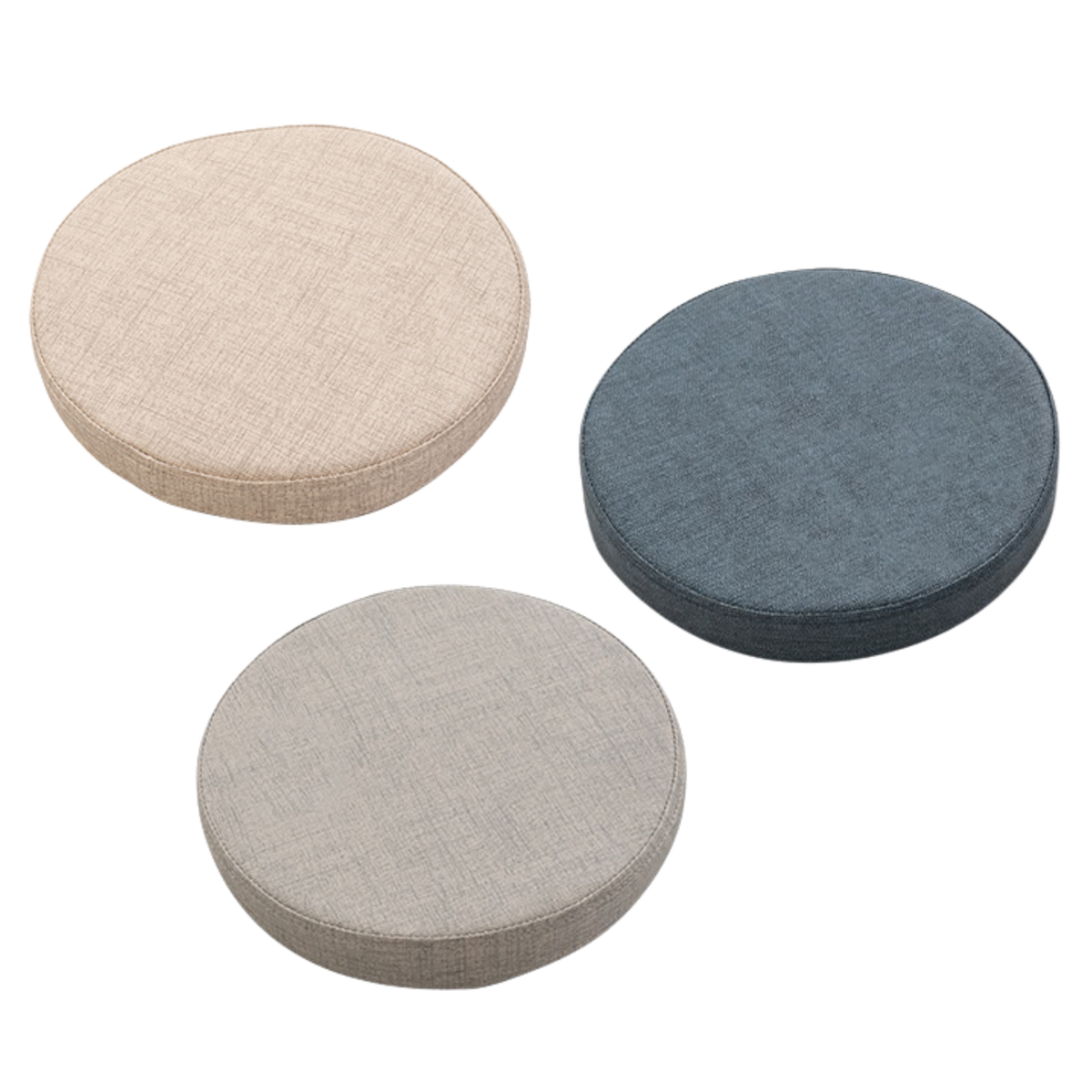 PU Seat Cushion Color Gray φ30*5cm PU 坐墊 灰色