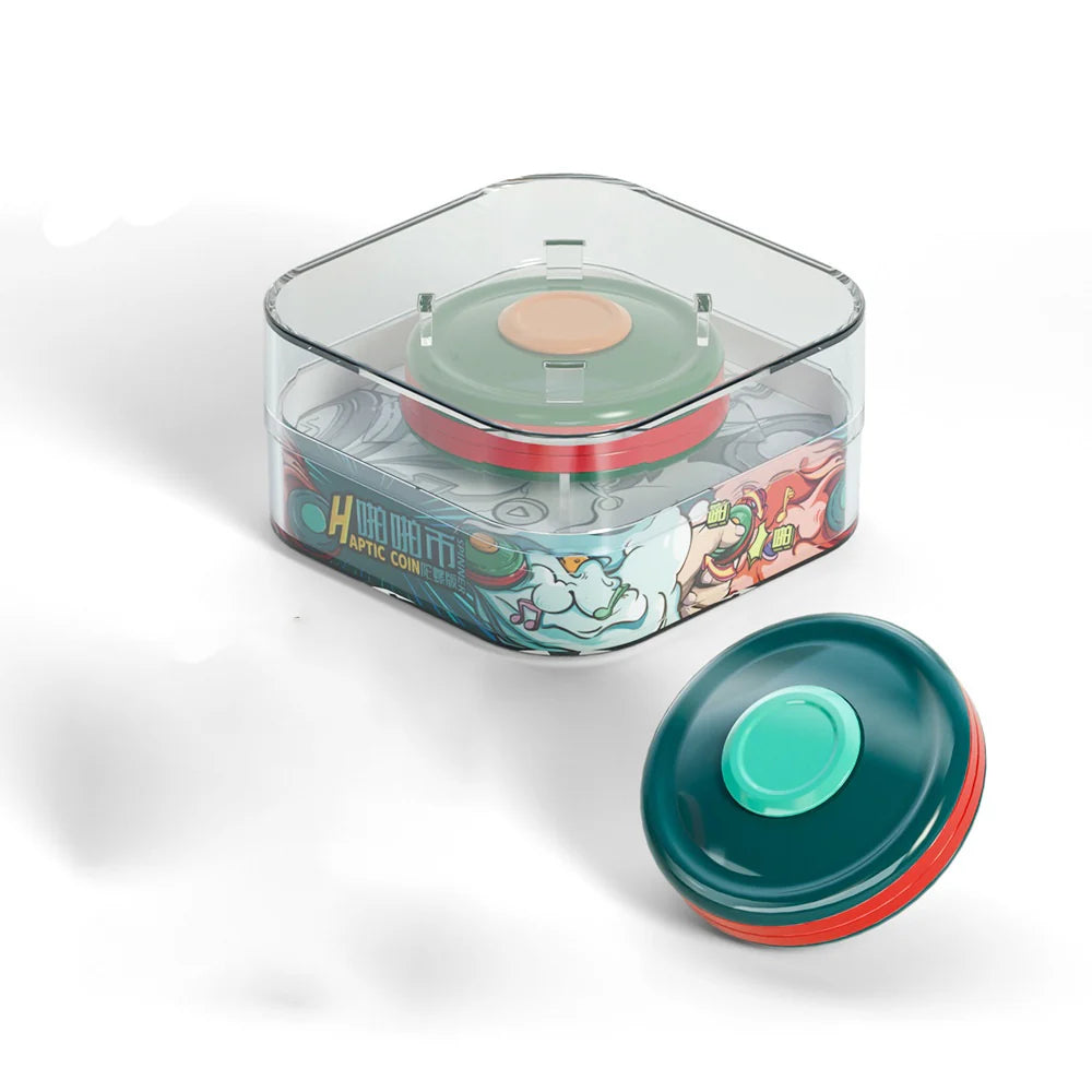Fidget Sensory Haptic Coin Slider Assorted Color 減壓滑滑轉啪啪幣 顏色隨機