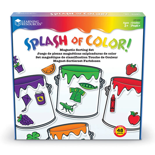 Learning Resources Splash of Color Magnetic Sorting Set 彩色飛濺 - 磁性分類組
