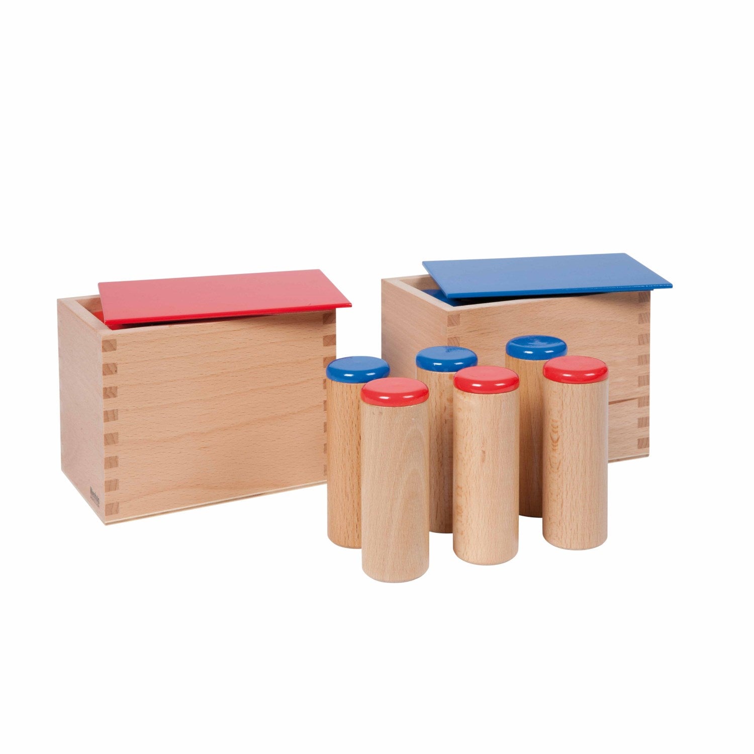 Nienhuis Montessori Sound Boxes 蒙特梭利教具- 聲音筒 – MY SCHOOL BUS