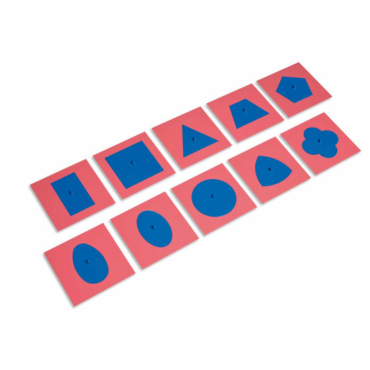 Nienhuis Montessori The Metal Insets 蒙特梭利教具- 金屬嵌板