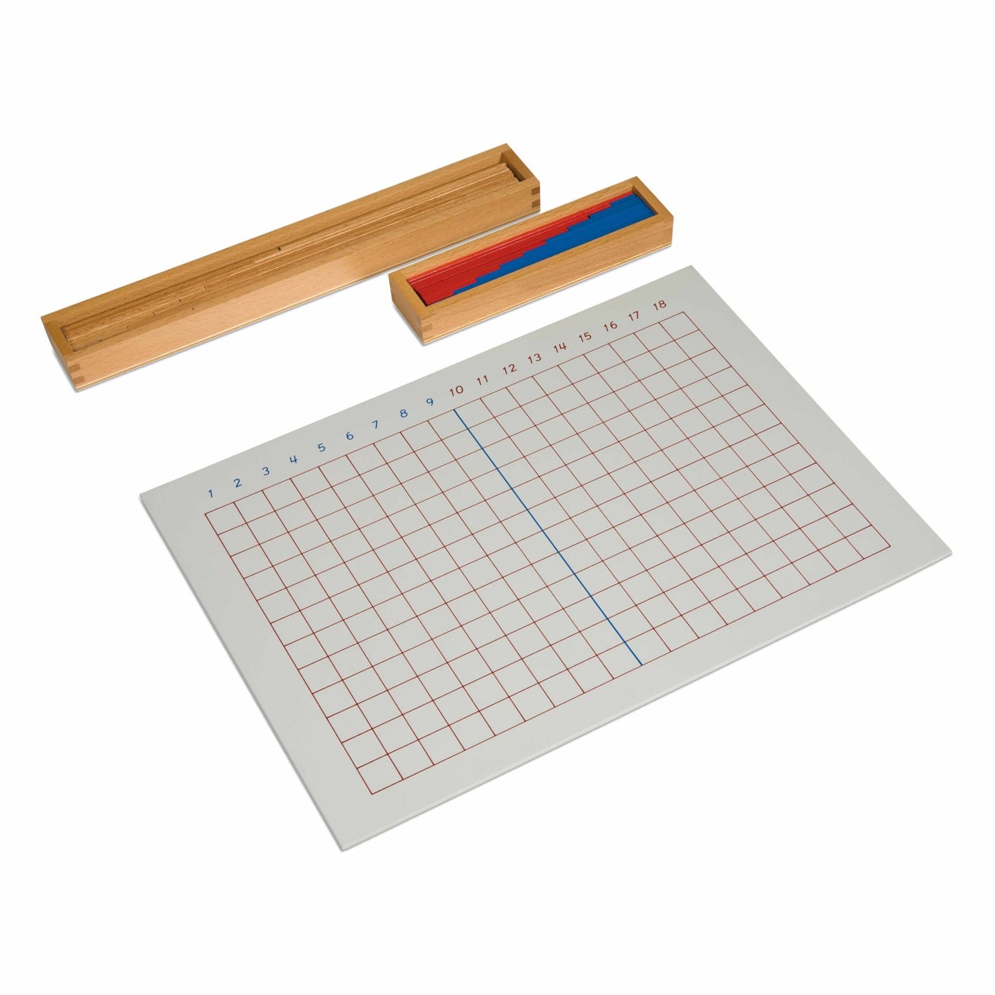 Niehuis Montessori Subtraction Strip Board 蒙特梭利教具- 減法板