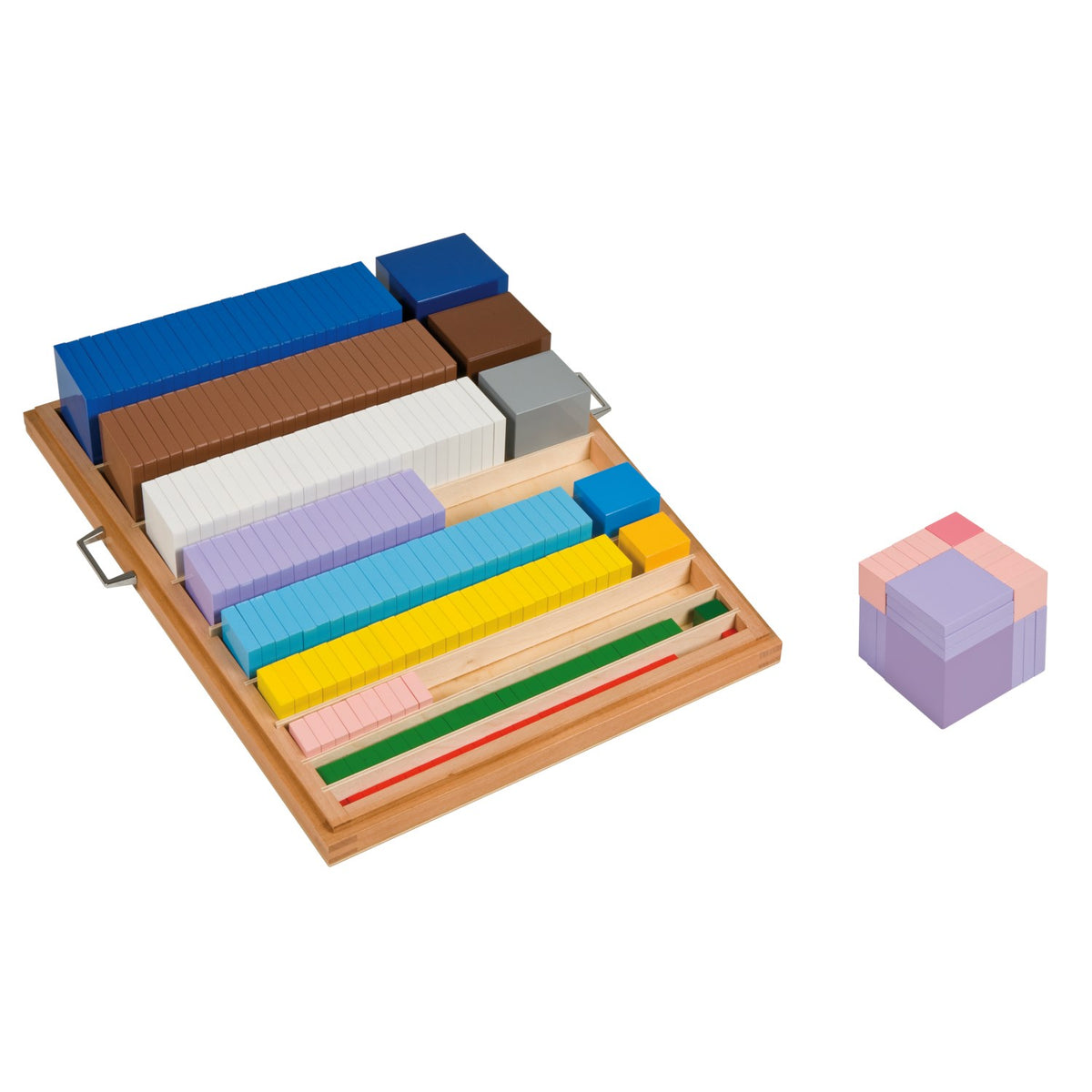 Kindermatic Montessori Cubing Material 蒙特梭利 體積測量盒 – MY SCHOOL BUS