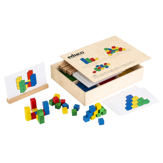 Educo Verti-Blocs - Build From 2D To 3D