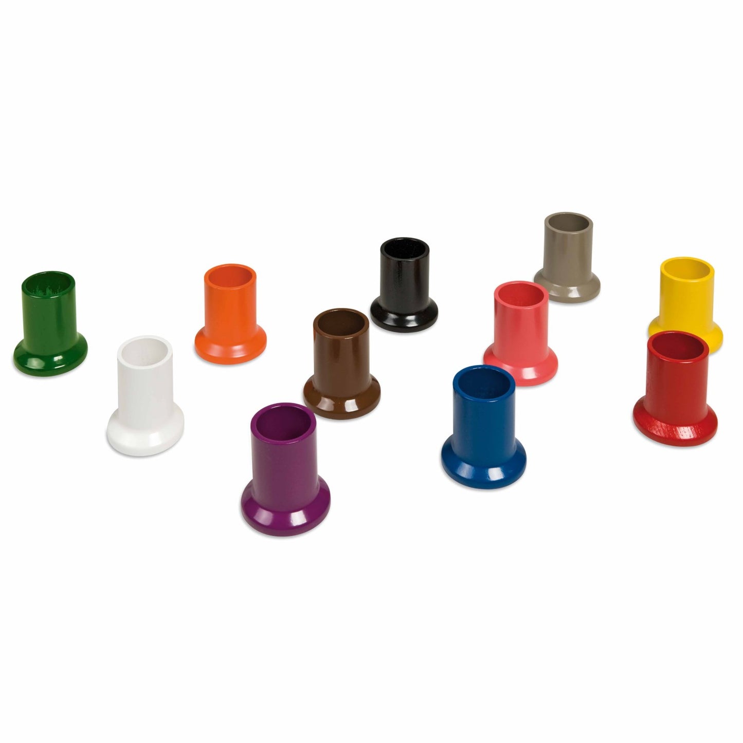 Nienhuis Montessori Set of 11 Dozen 3-Sided Inset Pencils: 11 Colors 蒙特梭利教具- 11色鉛筆